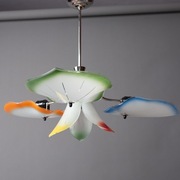 Żyrandol lata 60 New Look Pop-Art Mid-Century Vintage PRL