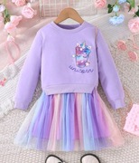 Nowa piękna sukienka z bluza 2w1 Tiul  104/110