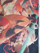 40x75 Mata na biurko pod mysz gamingowa