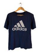 Koszulka Adidas granatowa duże logo l