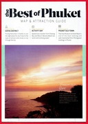 Phuket Tajlandia mapa turystyczna 2016 rok