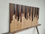 Obraz mozaika dekoracja ścienna z drewna 64x107cm wyprzedaż