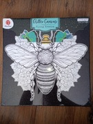 Nowa kolorowanka na płótnie brokatowym osa