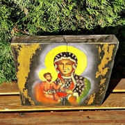 Handmade grabowe Drewno Decoupage częstochowska