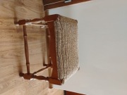 Taboret miękki elegancki