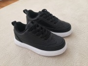 Buty sportowe chłopięce czarne sneakersy r. 39 wkładka 25,2 cm