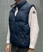Tommy Hilfiger Denim Down Sleeveless Gilet Kamizelka Regular Fit Rozmiar L
