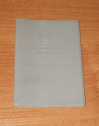 PZU stara okładka etui na Książeczkę Rentową 