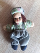 Stara lalka porcelanowa z lat 60 ubiegłego wieku 10cm (64)