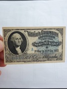 Banknot Columbian Exposition 1983 r 