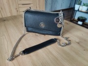 QUAZI czarna torebka listonoszka 