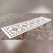 Panele ażurowe cnc sklejka design parawany tralki