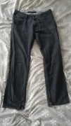 Spodnie czarne dżinsy Reserved męskie jeansy r. 34 vintage oldschool