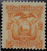Znaczek pocztowy - Ekwador - 1881r.
