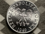 2 grosze 1949 stan menniczy