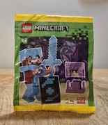 Lego Minecraft 662512 Bohater Endu w diamentowej zbroi plus shulker klocki
