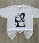 Biała koszulka t-shirt Strefa ruchu kaz bałagane belmondo M
