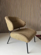 minimalistyczny fotel do salonu - stan idealny