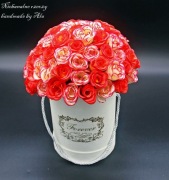 Flower box na urodziny prezent dzień matki