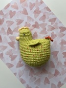 Kurka zrobiona na szydełku