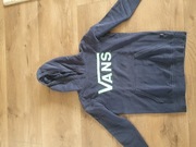 Granatowa bluza z kapturem VANS M kangurka