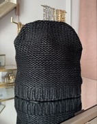 Reserved czapka beanie woskowana basic Mohito dzianinowa Zara czarna