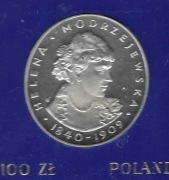 100 ZŁ H. MODRZEJEWSKA -  LUSTRZANKA dostawa GRATIS MO.02. 