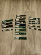 Pamięci RAM DDR3 82GB ZESTAW  8GB,4GB,2GB LICYTACJA BCM