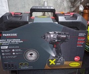  Akumulatorowy klucz udarowy 20v C4 Parkside Performance Nowy 