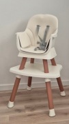 Wielofunkcyjne krzesełko dziecięce 6 w 1 Costway fotelik do karmienia