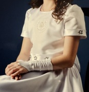 Sukienka komunijna r.140-146 odbiór osobisty 