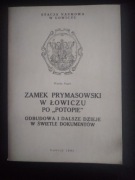 Zamek Prymasowski w Łowiczu po "Potopie "- Wanda Puget 