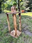 Lampion, latarnia drewniana- opalany