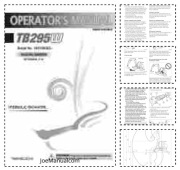Takeuchi TB295W Operator Manual Instrukcja Obsługi i Konserwacji