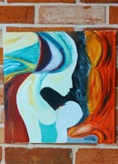 Abstrakcyjny obraz "In my mind" aut. Meggi Jurko