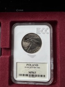 20000 zł złotych 1993 - JASKÓŁKI - Grading ECC MS-65