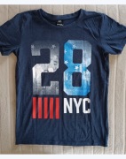 T-shirt 28 NYC bawełna TAKKO r. 158/164