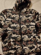 Sinsay kurtka chłopięca moro na polarze w rozm. 134