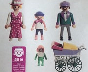 PLAYMOBIL 5510 Victorian rodzina z wózkiem