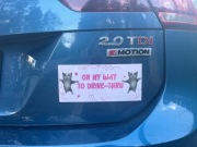 Magnes na Samochód ON MY WAY TO DRIVE-THRU TikTok