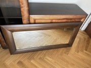 Lustro w drewnianej ramie 160x80 cm – solidne, stylowe