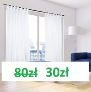 - 65% Nowe zasłona  firmy Relax days 245x140 cm 30zł 