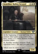 Karta MTG Denethor, Ruling Steward |0198|LTR| The Lord of the Rings