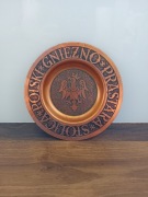 Ozdobny talerz Gnieznoprastara stolica Polski 