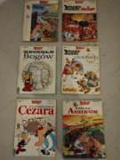 Komiksy Asterix i Obelix . Wydanie z początku lat 90. XX wieku. Stan bd.