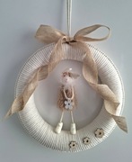 Wianek wielkanocny na drzwi HAND MADE