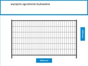 Wynajmę - ogrodzenie budowlane tymczasowe 3,5x2.0m
