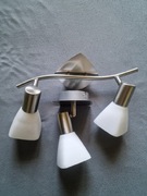 Żyrandol kinkiet podwójny i pojedyńczy Prezent  e14 zestaw 