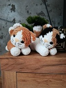 Ręcznie robiony kotek Handmade, maskotka 