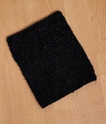 Gorset top guma ażurowa do sukienek baza tutu czarny czarna tuba